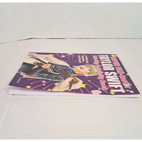 Taylor Swift Super Fan-tastic Coloring & Activity Book NEW Swifties Taylor TS - Picture 5 of 5